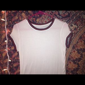 white aéropostale top